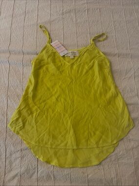 cloth & stone V-Neck Silk-Blend Cami